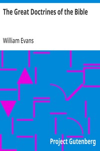 Cover of The Great Doctrines of the Bible