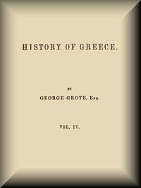 Cover of History of Greece, Volume 04 (of 12)