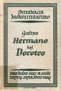 Cover of Hermano kaj Doroteo: Eposo idilia