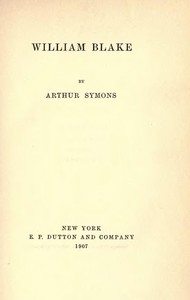 Cover of William Blake