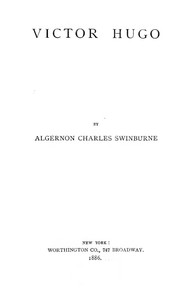 Cover of Victor Hugo