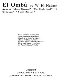 Cover of El Ombú
