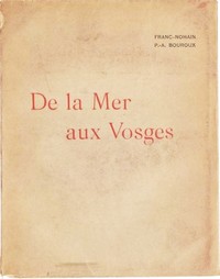 Cover of De la mer aux Vosges