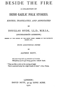 Cover of Beside the Fire: A collection of Irish Gaelic folk stories