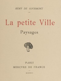 Cover of La petite Ville; Paysages