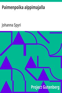 Cover of Paimenpoika alppimajalla