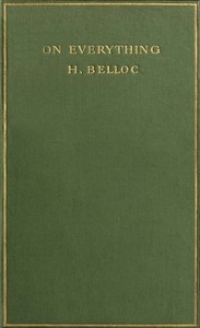 Cover of On Everything