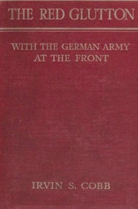 Cover of The Red Glutton: With the German Army at the Front