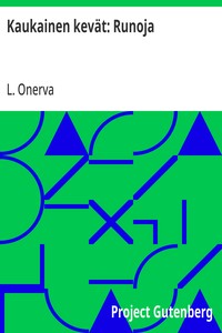 Cover of Kaukainen kevät: Runoja