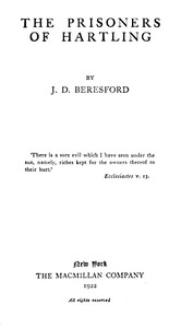 Cover of The Prisoners of Hartling