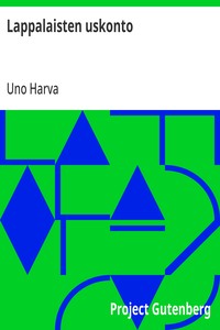 Cover of Lappalaisten uskonto