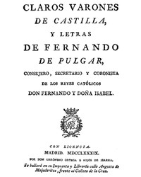 Cover of Claros varones de Castilla, y Letras
