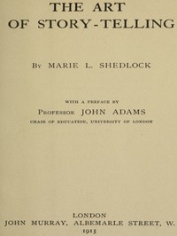 Cover of The Art of Story-Telling