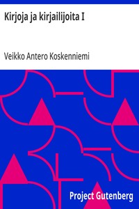 Cover of Kirjoja ja kirjailijoita I
