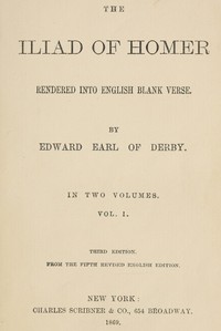 Cover of The Iliad