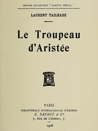 Cover of Le Troupeau d'Aristée