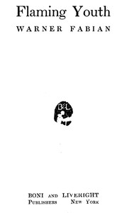 Cover of Flaming Youth