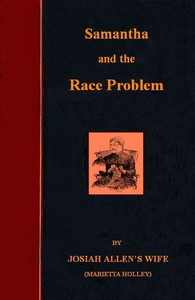 Cover of Samantha on the Race Problem