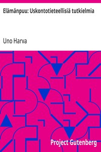 Cover of Elämänpuu: Uskontotieteellisiä tutkielmia