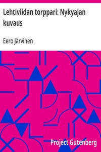 Cover of Lehtiviidan torppari: Nykyajan kuvaus