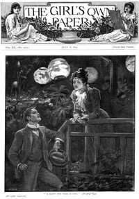 Cover of The Girl's Own Paper, Vol. XX: No. 1019, July 8, 1899