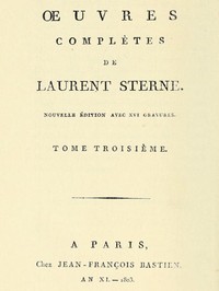 Cover of Oeuvres complètes, tome 3