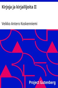 Cover of Kirjoja ja kirjailijoita II