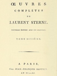 Cover of Oeuvres complètes, tome 6
