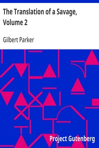 Cover of The Translation of a Savage, Volume 2