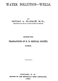 Cover of Water pollution—Wells