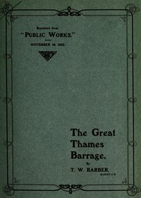 Cover of The Great Thames Barrage