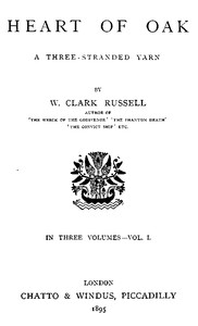 Cover of Heart of Oak: A Three-Stranded Yarn, vol. 1.