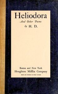 Cover of Heliodora, and Other Poems