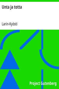 Cover of Unta ja totta