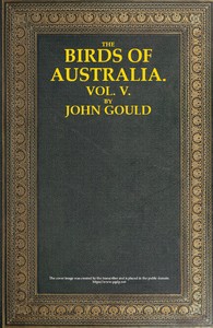 Cover of The Birds of Australia, Vol. 5 of 7