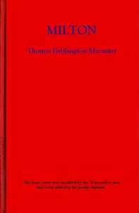 Cover of Milton