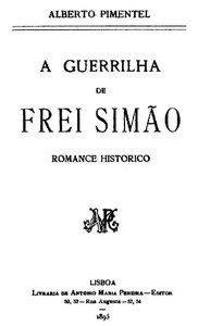 Cover of A guerrilha de Frei Simão: romance historico