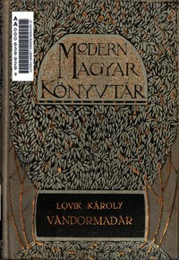Cover of Vándormadár: Regény