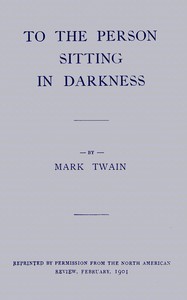 Cover of To the Person Sitting in Darkness