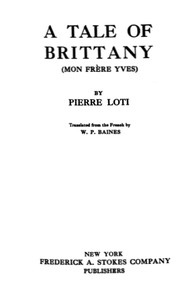 Cover of A Tale of Brittany (Mon frère Yves)