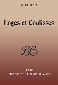 Cover of Loges et coulisses