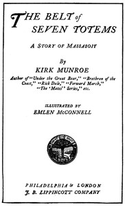 Cover of The Belt of Seven Totems: A Story of Massasoit