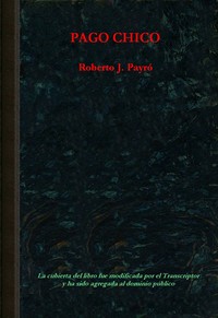 Cover of Pago Chico
