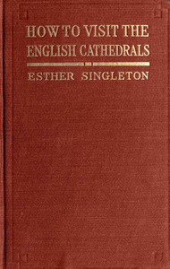 Cover of How to Visit the English Cathedrals