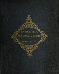 Cover of Thoughts on a Pebble, or, A First Lesson in Geology