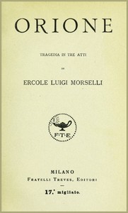 Cover of Orione