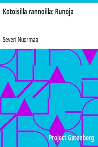 Cover of Kotoisilla rannoilla: Runoja