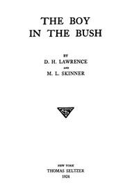 Cover of The Boy in the Bush