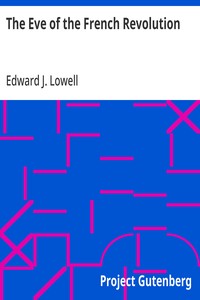 Cover of The Eve of the French Revolution