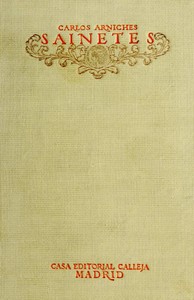 Cover of Sainetes